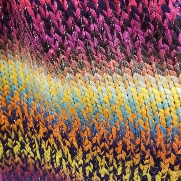 💕WILDFOX💕 Aspen Cardigan ~ Multi Colored Rainbow - Picture 16 of 16